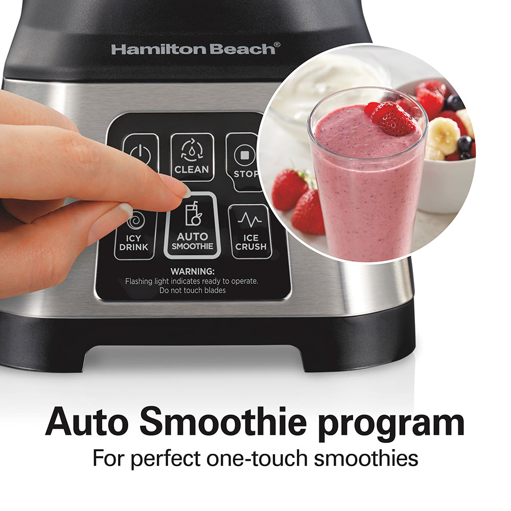 Hamilton Beach Smoothie Smart — Auto Smoothie | Full-Size Blender