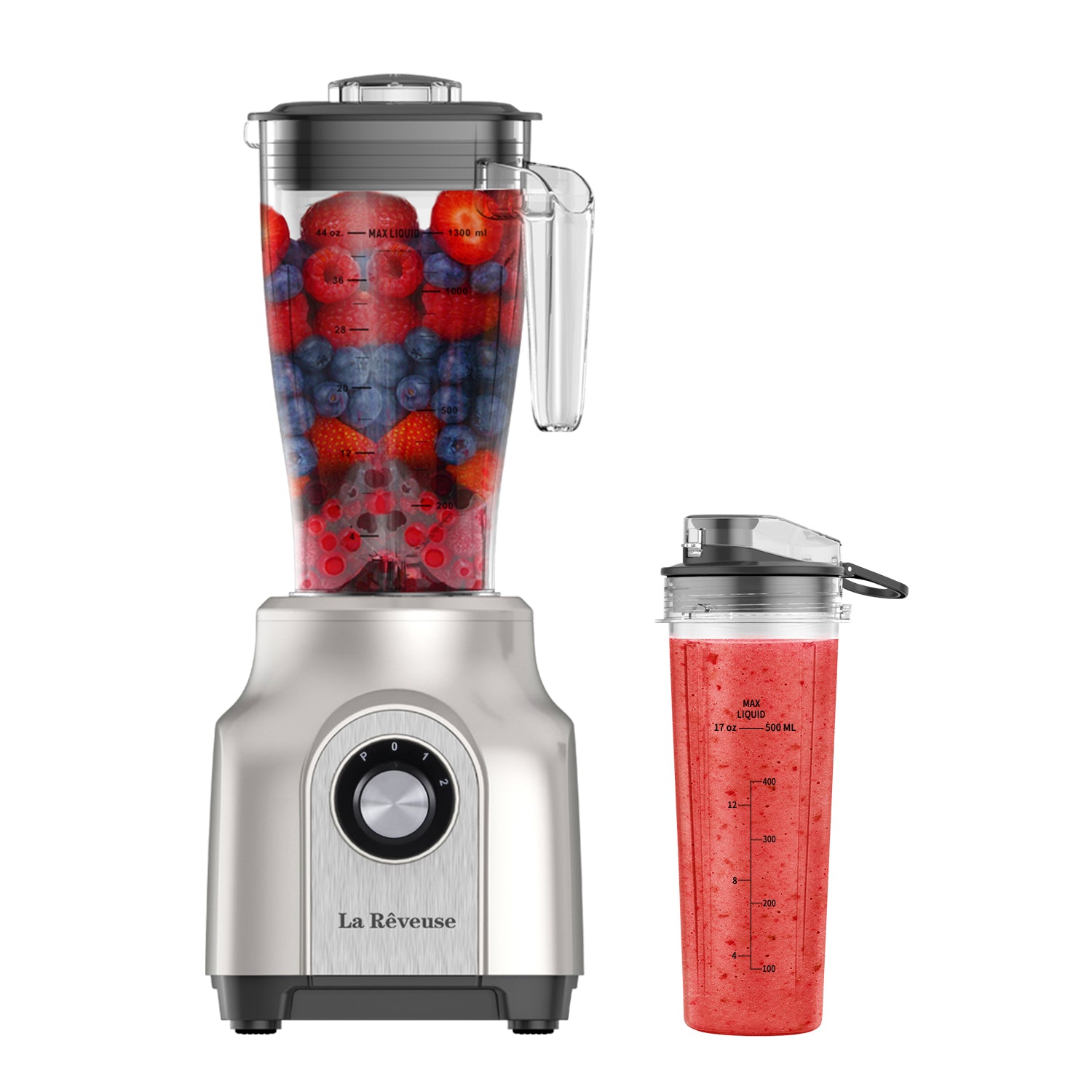 La Reveuse 2-in-1 Professional Blender — 450W, 44oz Pitcher