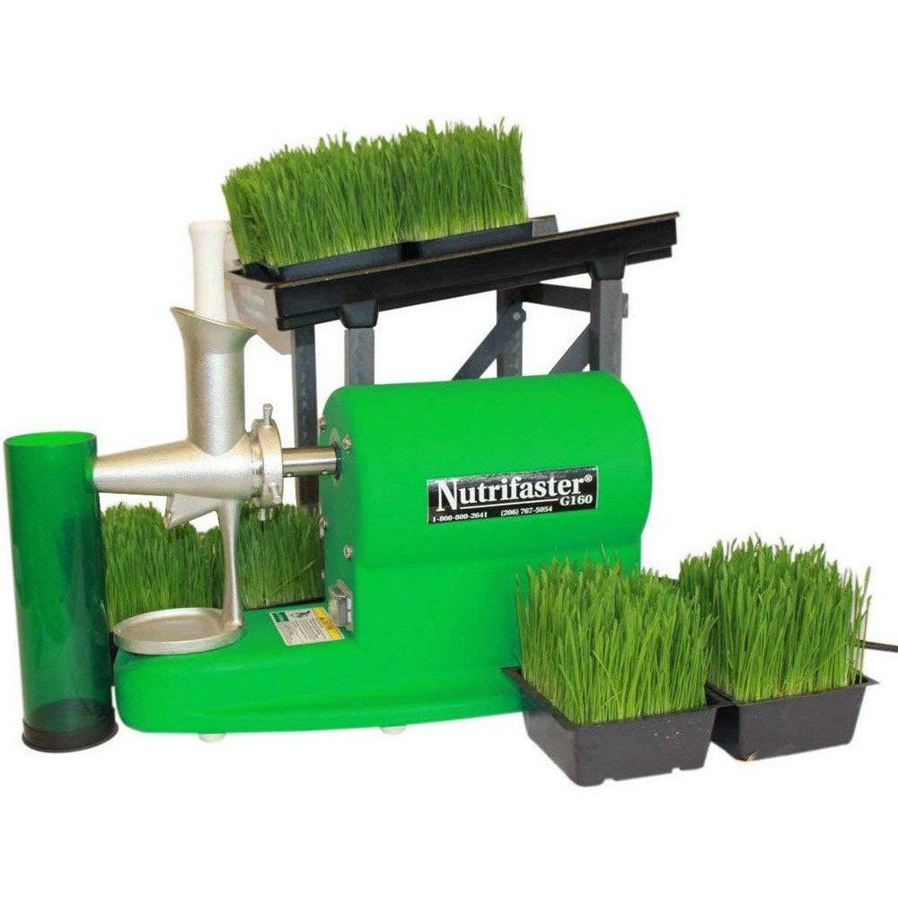 Nutrifaster G160 Commercial Wheatgrass Juicer — Heavy-Duty Motor | Made in USA