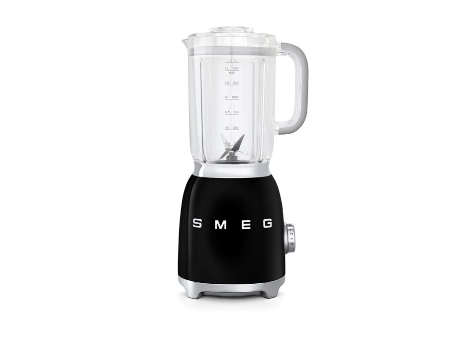Smeg BLF01 Blender — Black, 1.5L Tritan Jug
