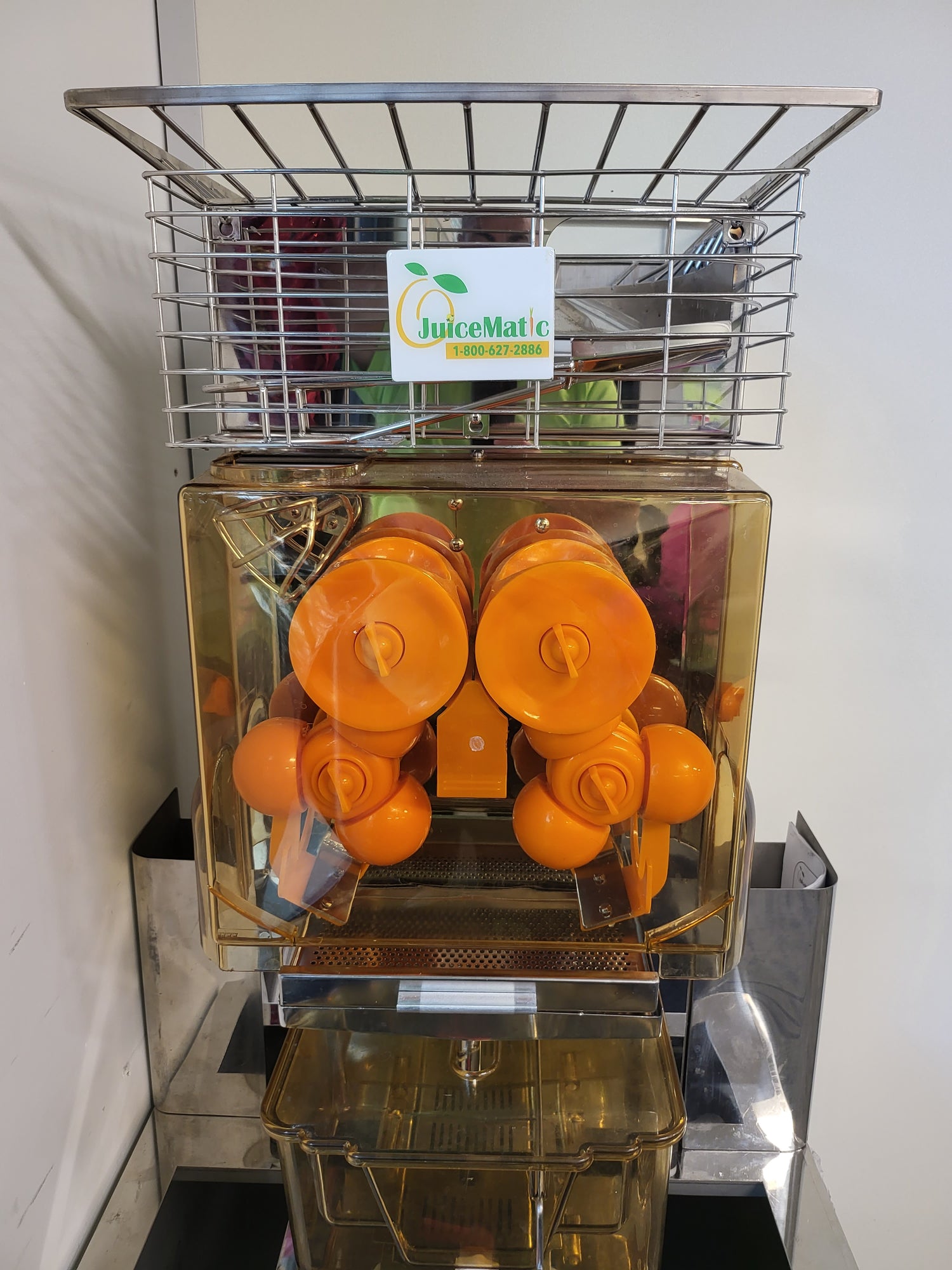 JuiceMatic JM20 Automatic Feed Citrus Juicer — 1-Year Warranty