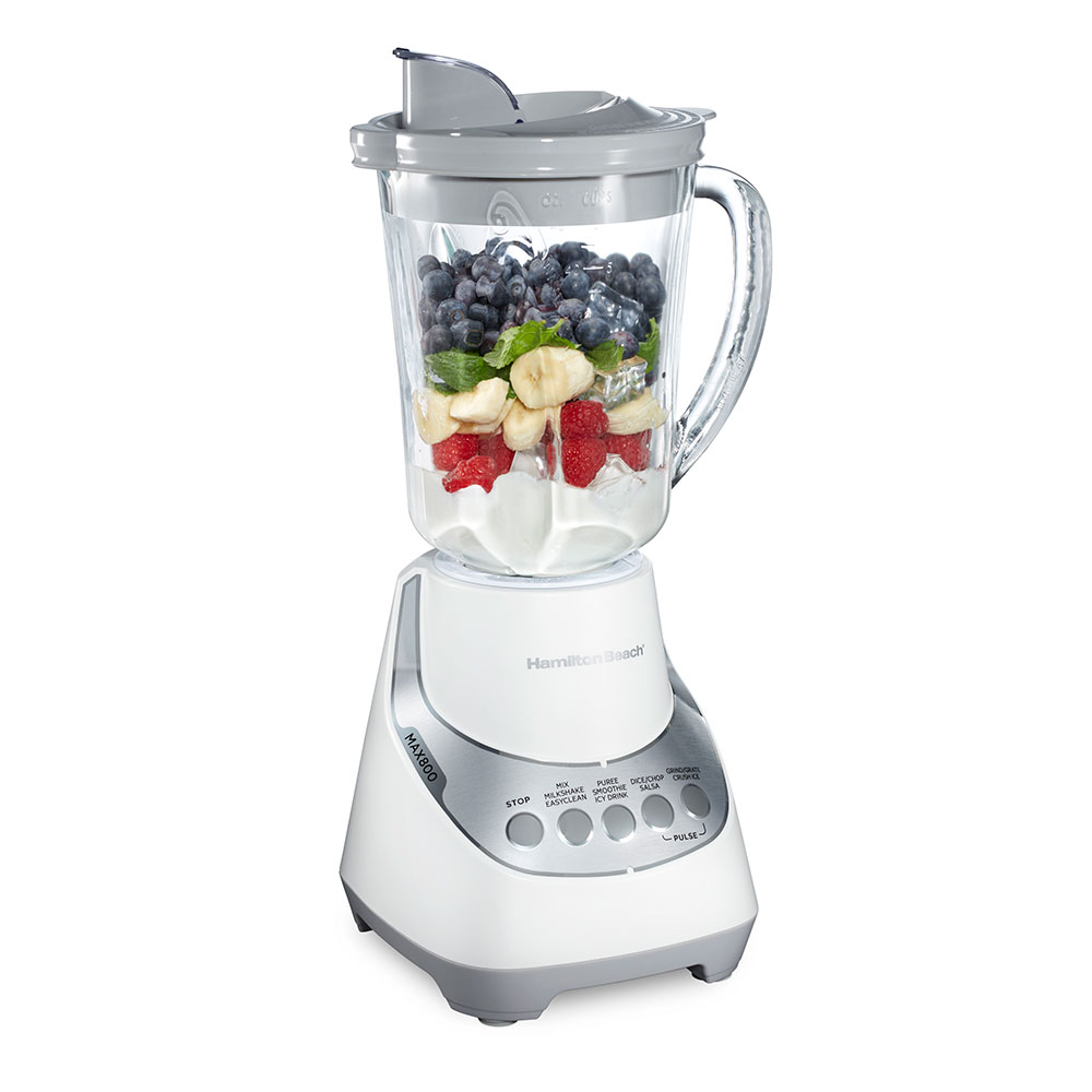 Hamilton Beach Wave~Action Quiet Blender — 800W, 48oz