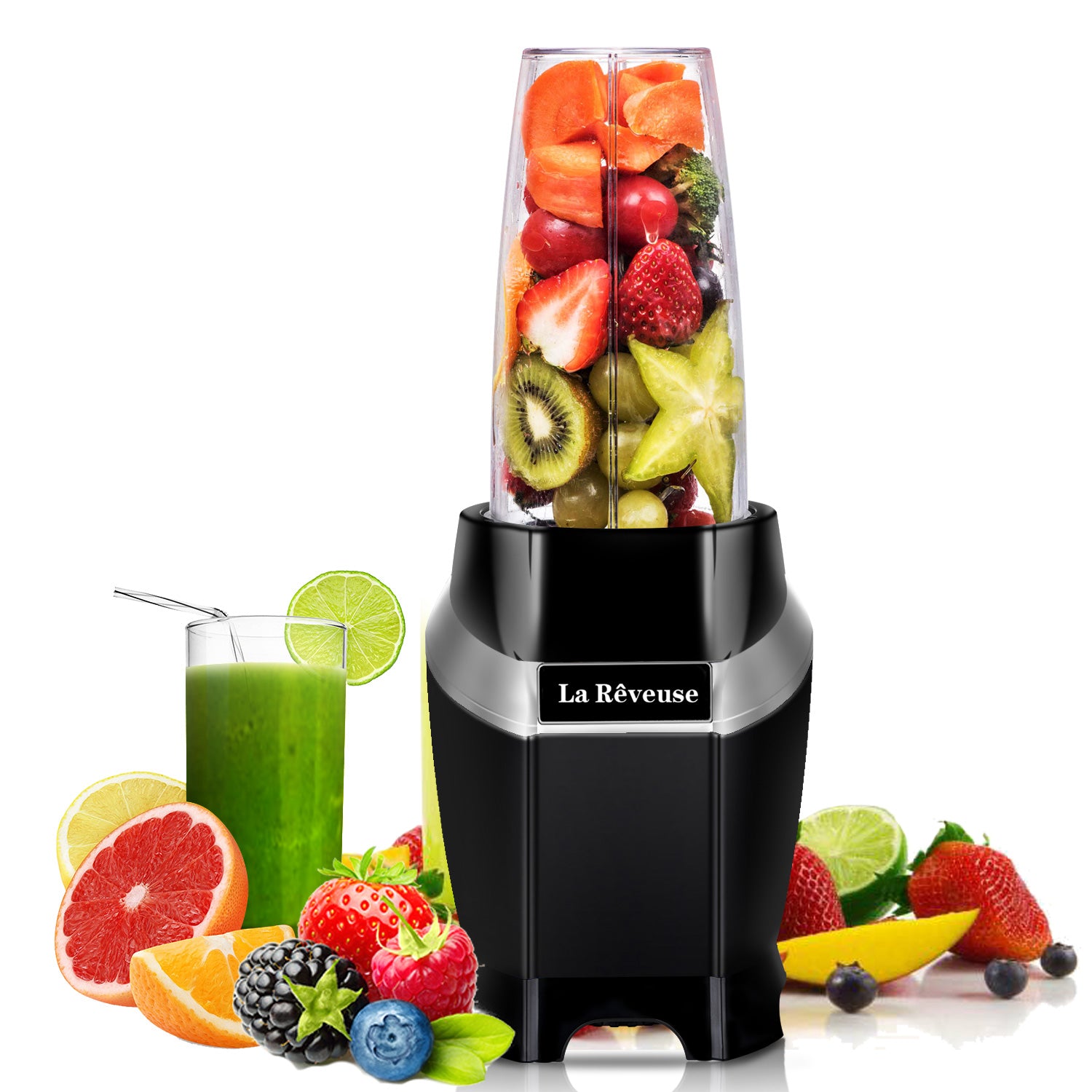 La Reveuse Personal Blender — 1000W, 24oz BPA Free | Portable Smoothie Maker