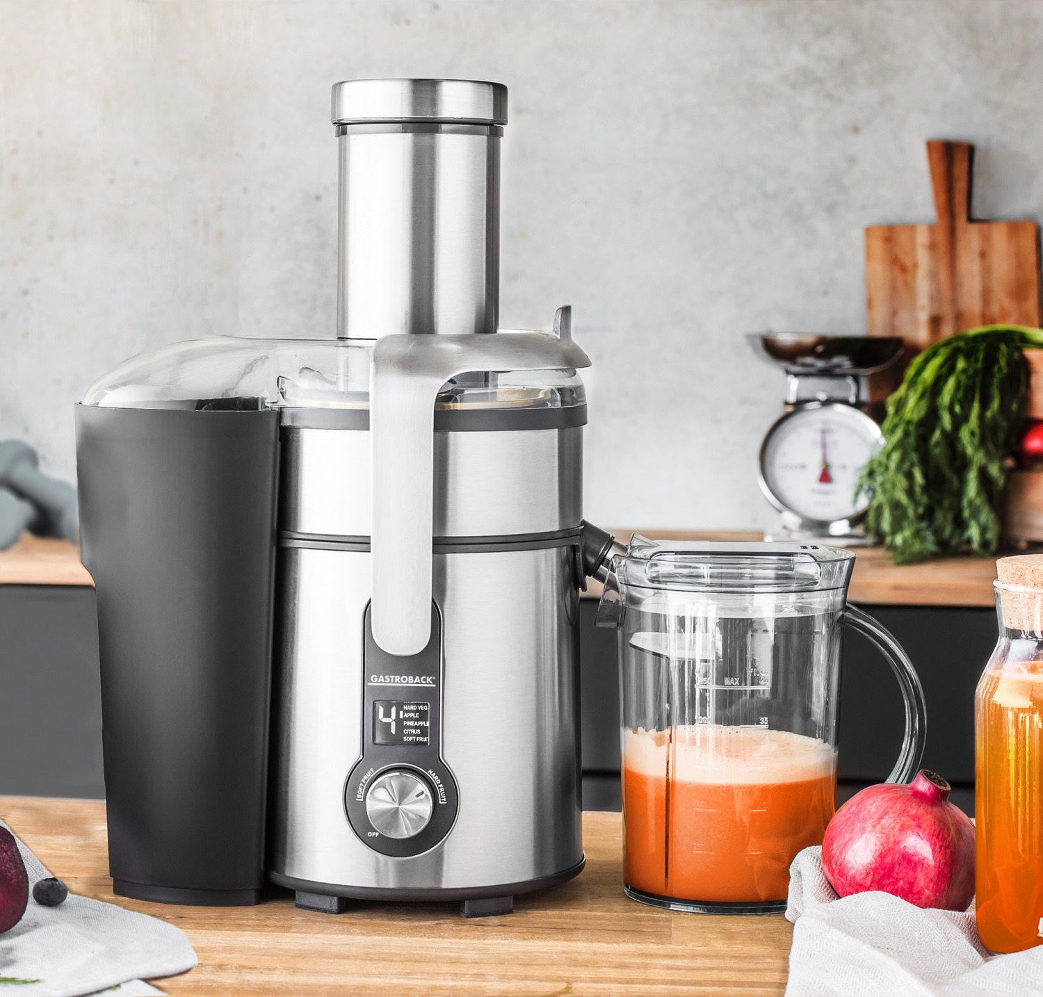 Gastroback Design Multi Juicer Digital — Modern Juicing