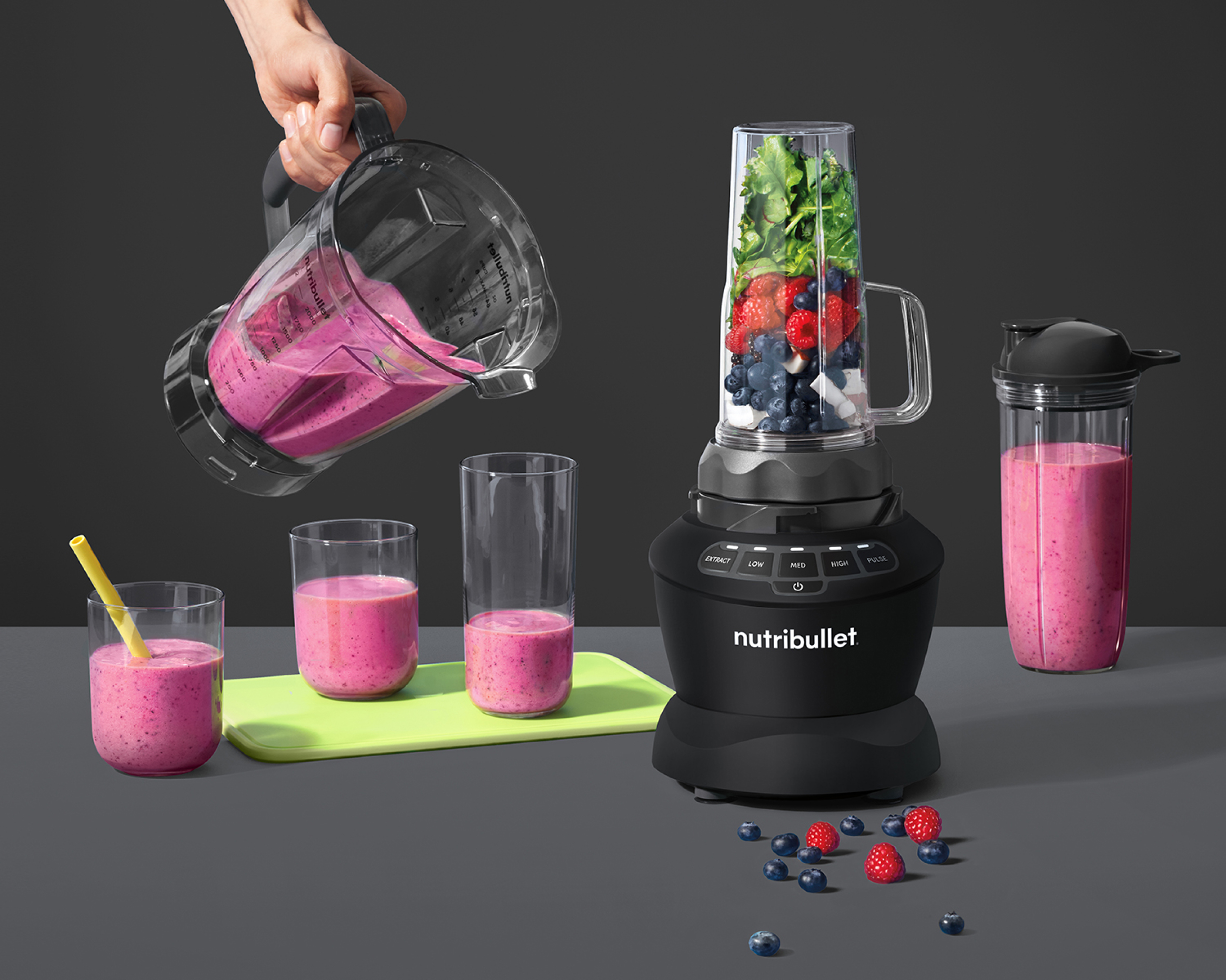 nutribullet Blender Combo — 1200W, Multiple Speeds