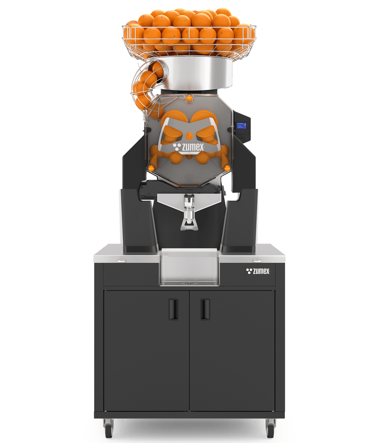 Zumex Speed S+ All In One Wide Automatic Citrus Juicer — Black, 100L Waste