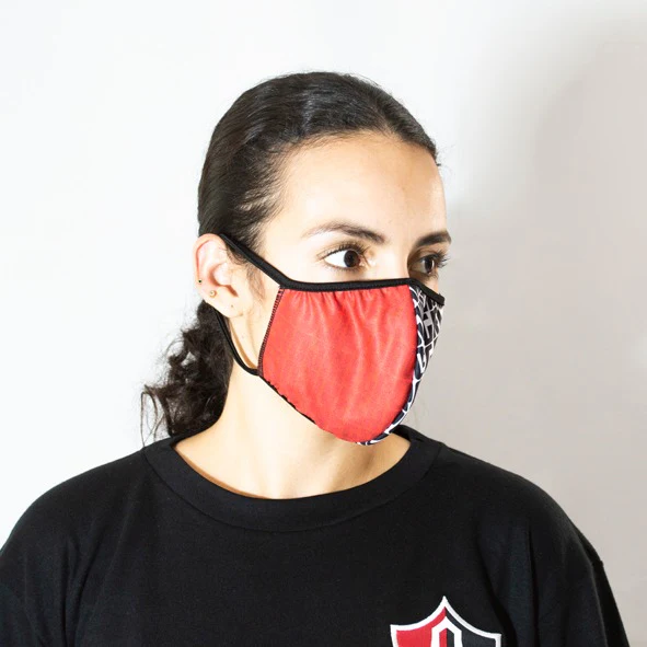 CUBREBOCAS ROJINEGRO