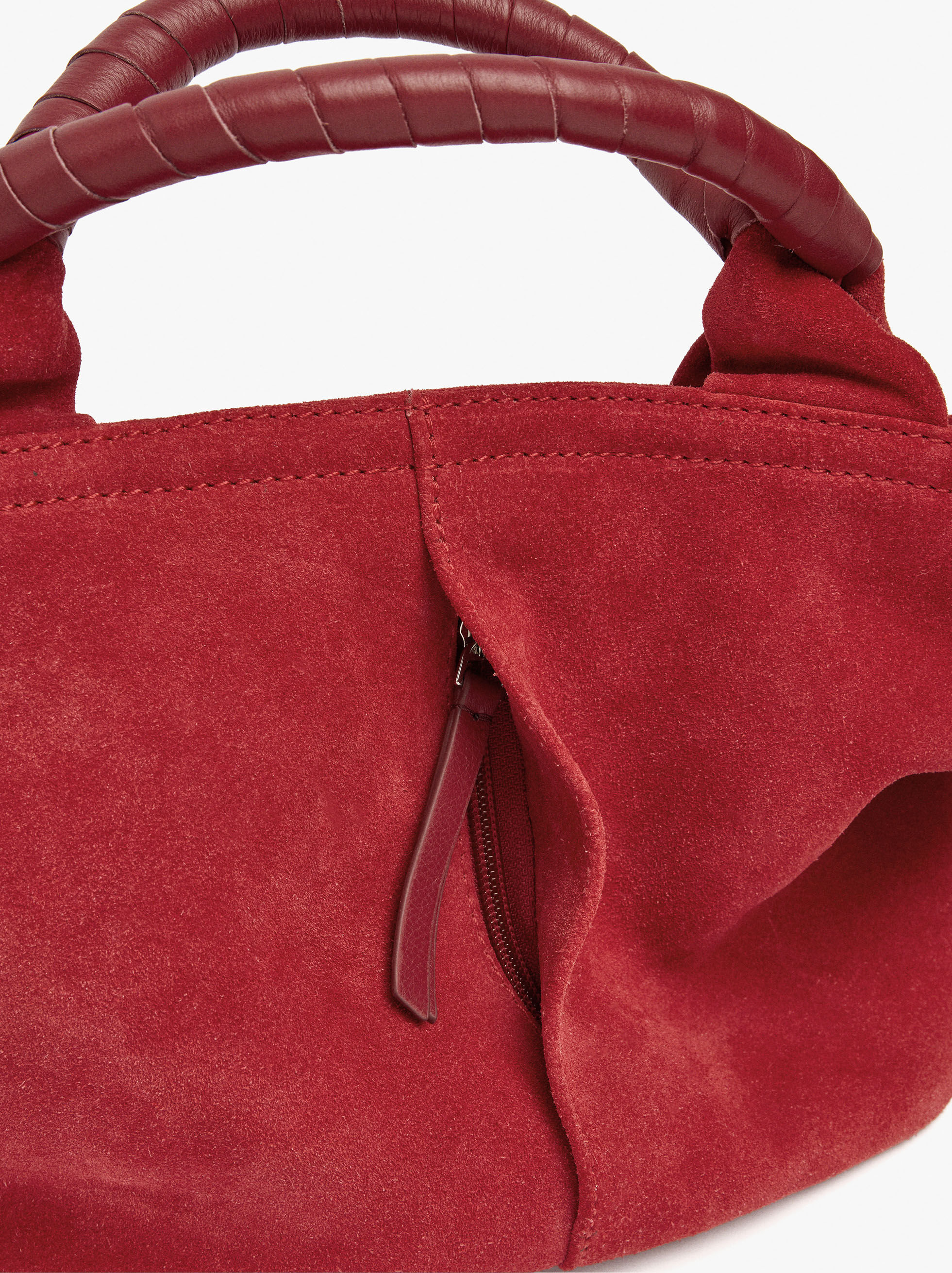 Bolsa tote de cuero con correas