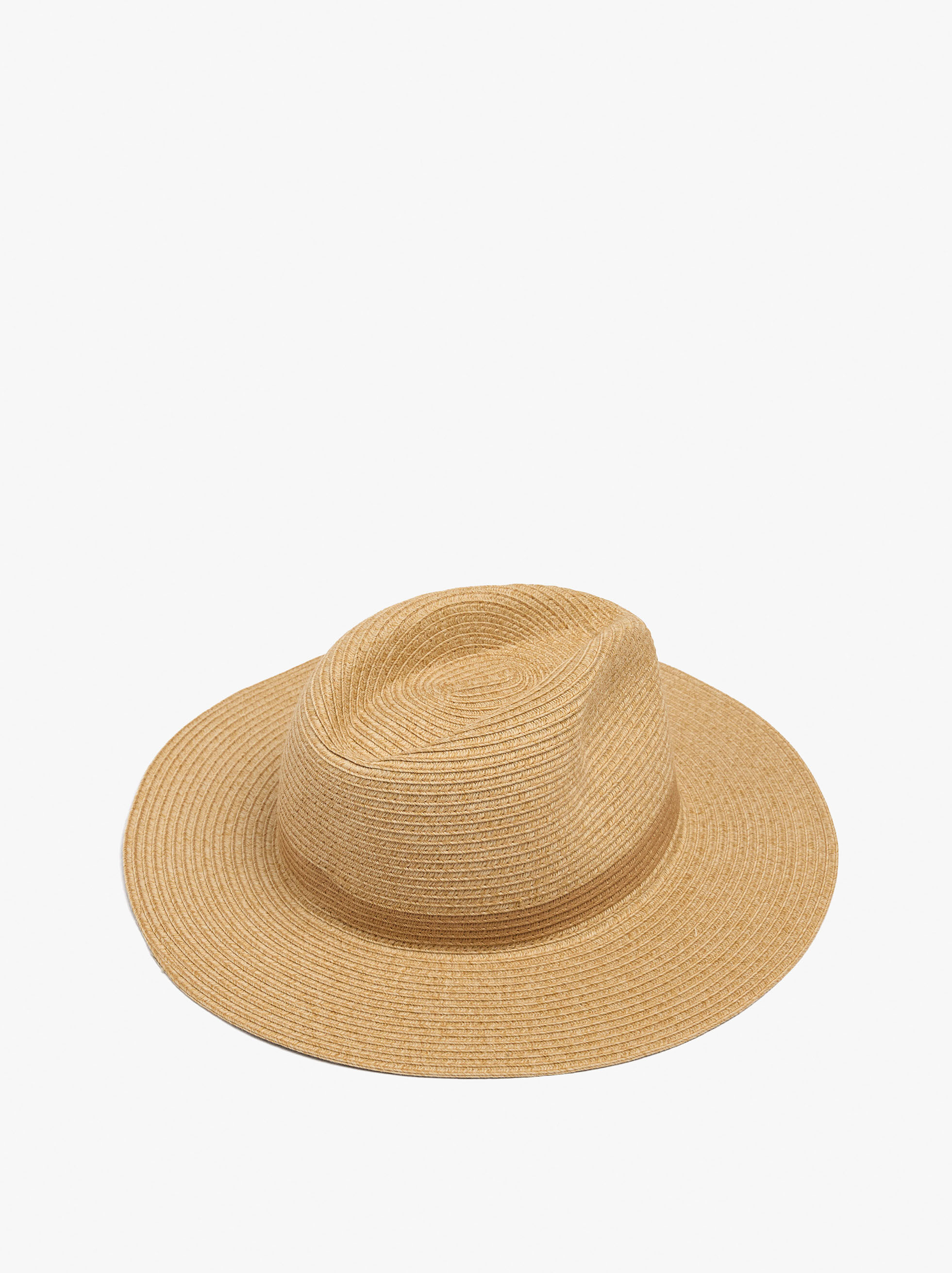 Sombrero efecto paja