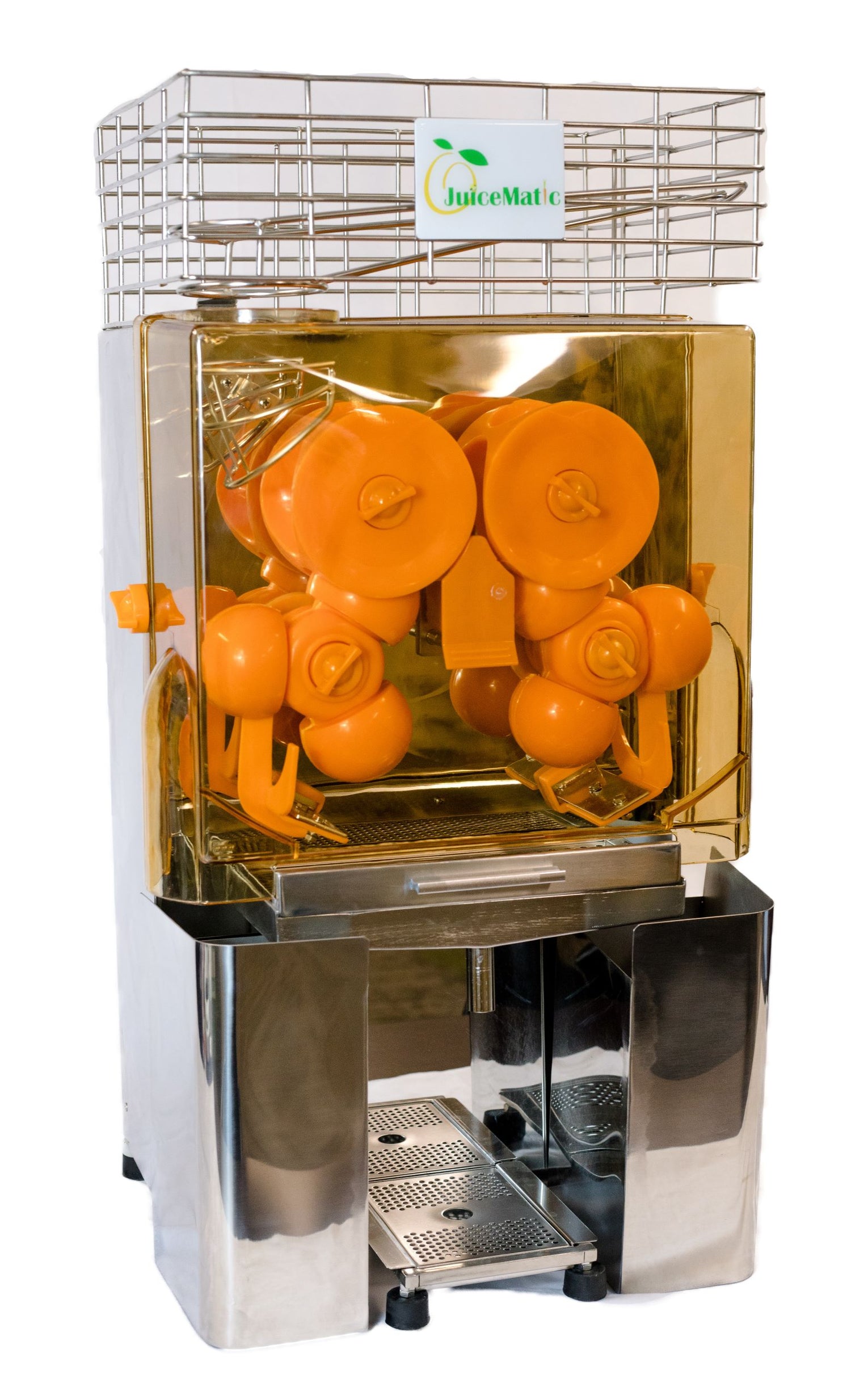 JuiceMatic JM20 Standard Citrus Juicer — 1/6 Hp, Stainless Steel