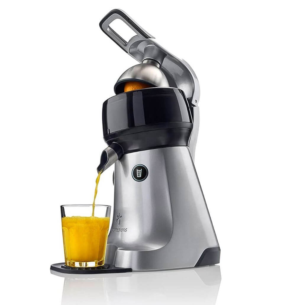 Espressions EP7000 Commercial Citrus Juicer — Smooth or Textured Juice