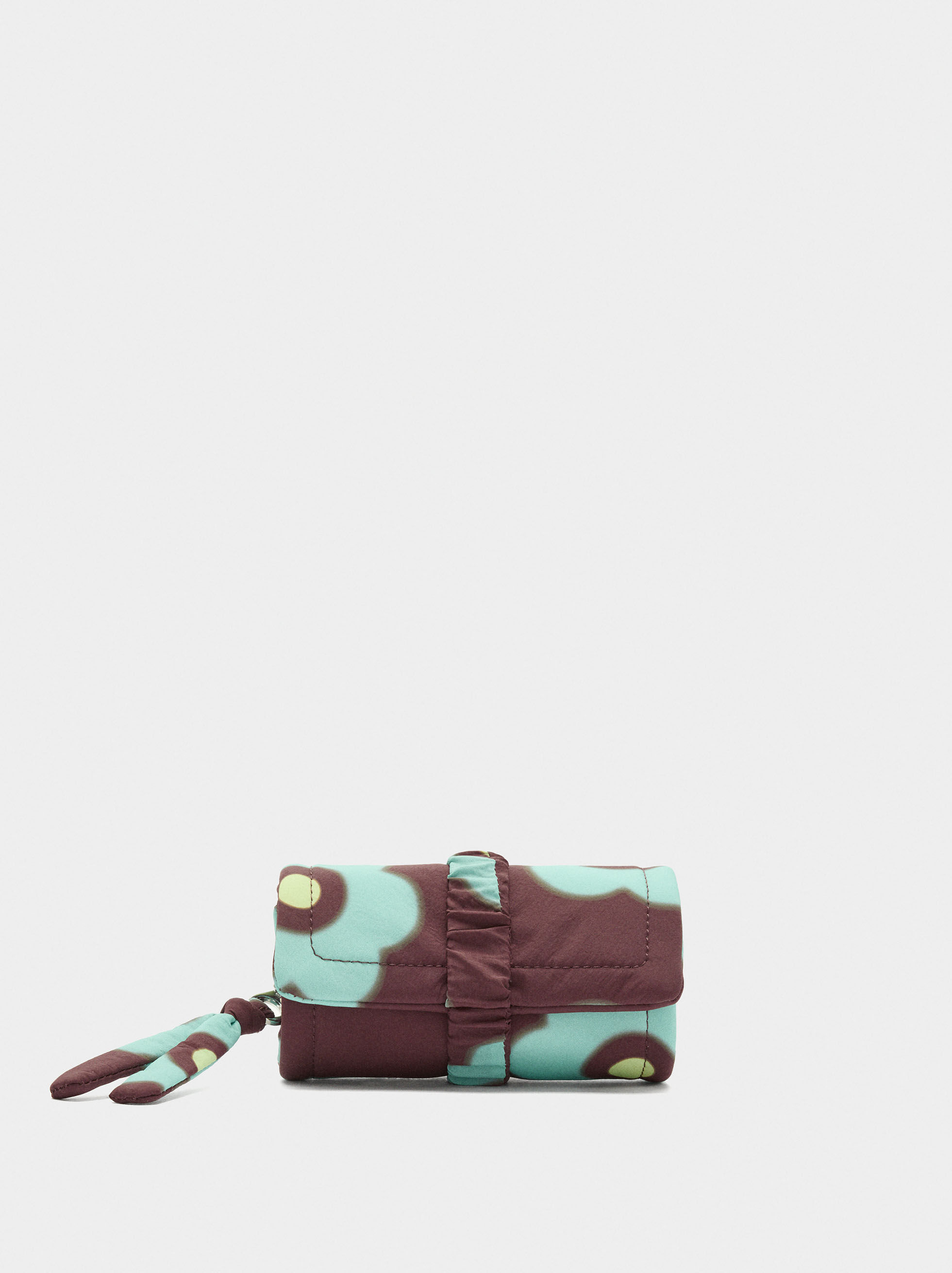 Organizador de joyas enrollable de nailon estampado