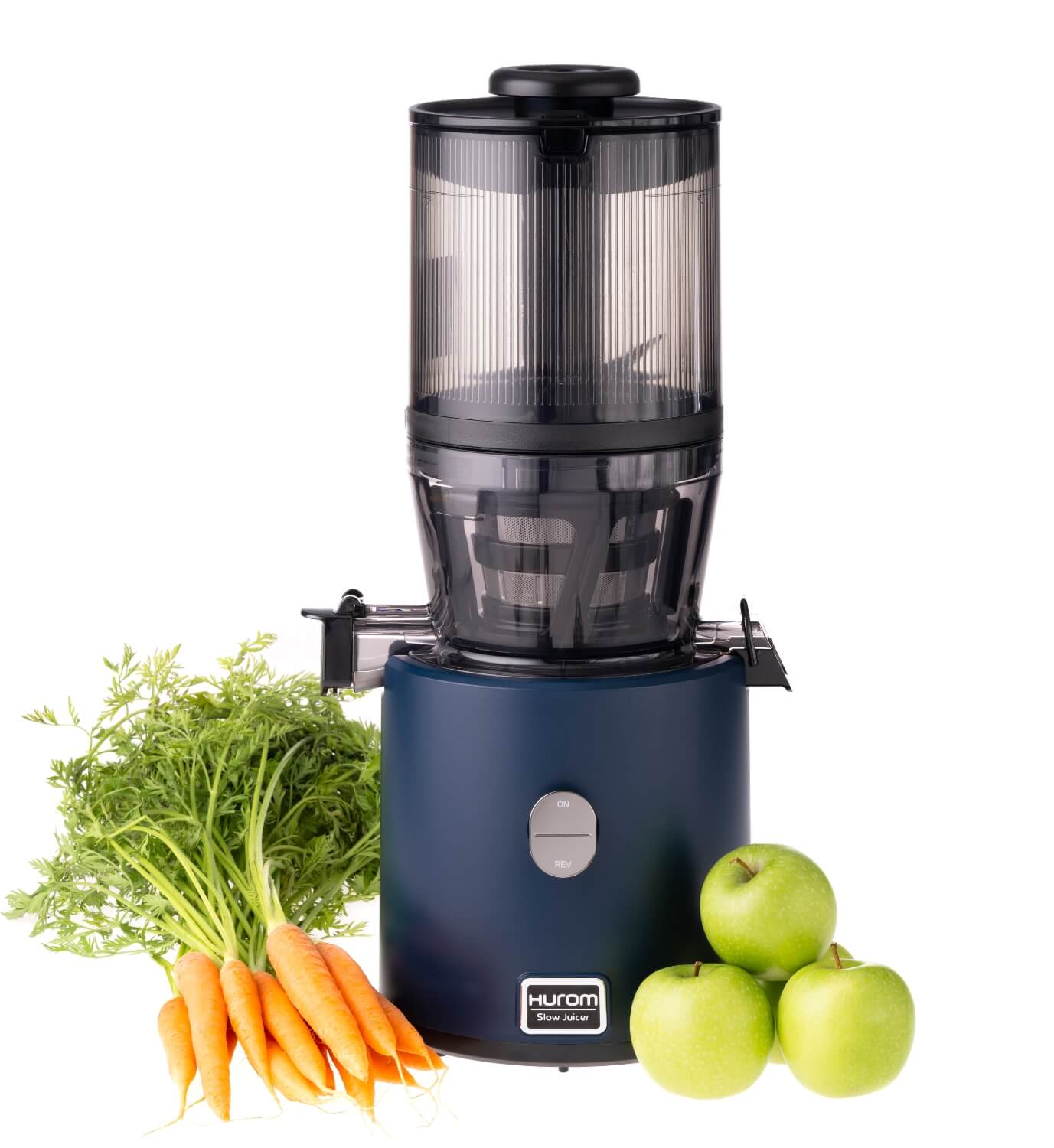 Hurom H330P Self-Feeding Juicer — Deep Blue, Slow Juicer