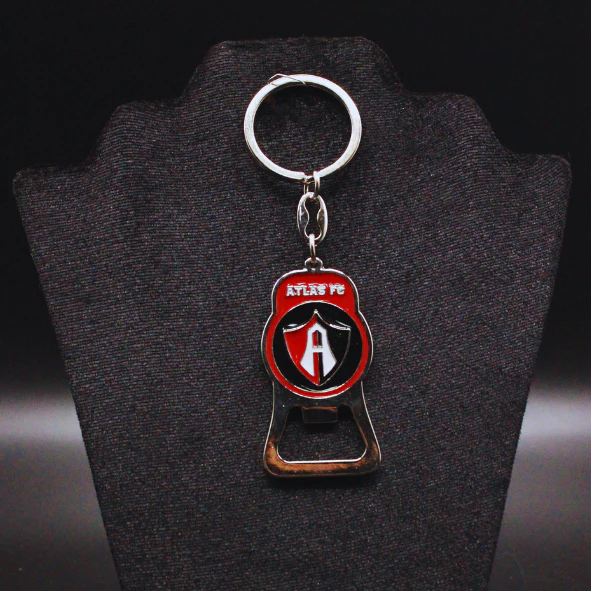 LLAVERO ATLAS FC ESCUDO CON DESTAPADOR