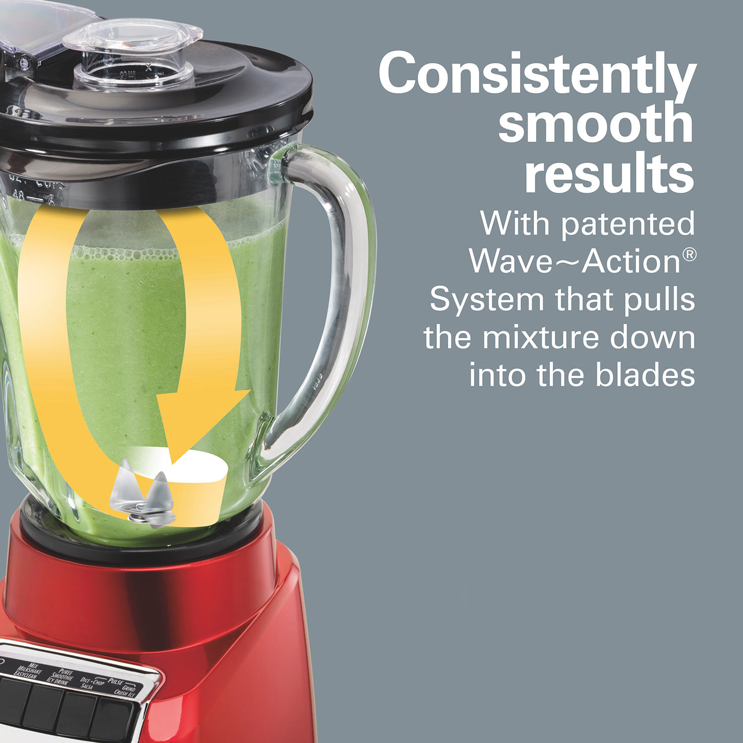 Hamilton Beach 48oz Wave-Action® Blender — Red, 700W