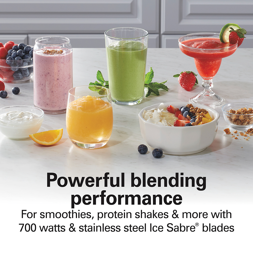 Hamilton Beach Power Elite Blender — 700W, 40oz Glass Jar