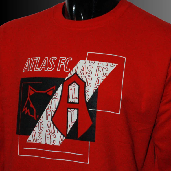 CREWNECK ZORRO / ESCUDO CLASICO SQUARES ATLAS FC