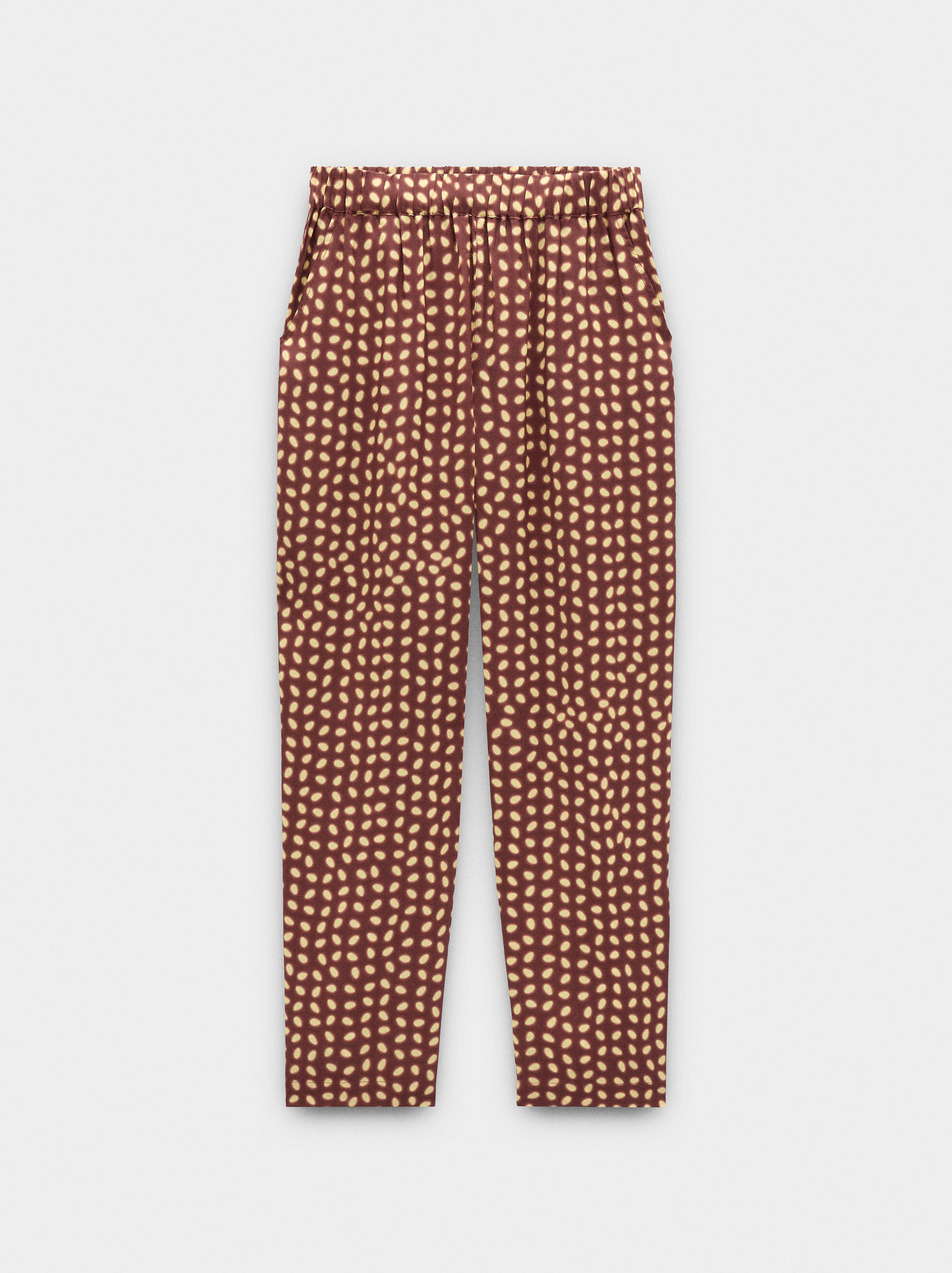 Pantalones fluidos estampados