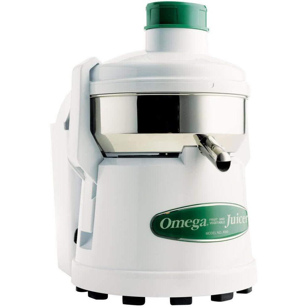 Omega J4000 Centrifugal Juicer — 250W, 15-Year Warranty