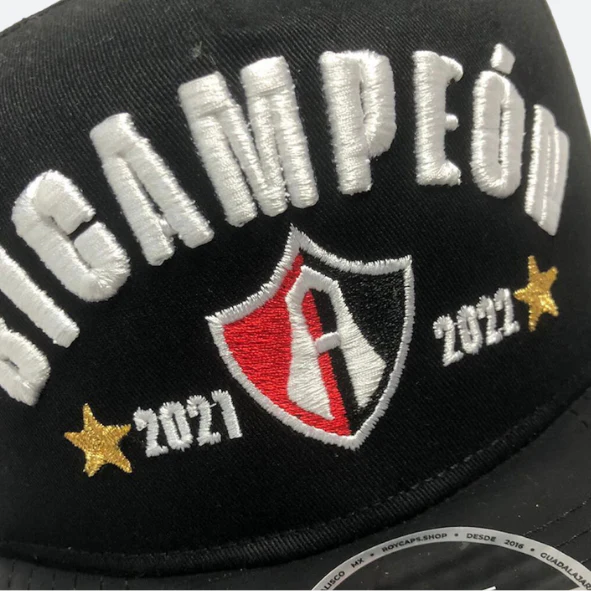 GORRA ATLAS FC BICAMPEON ELITE