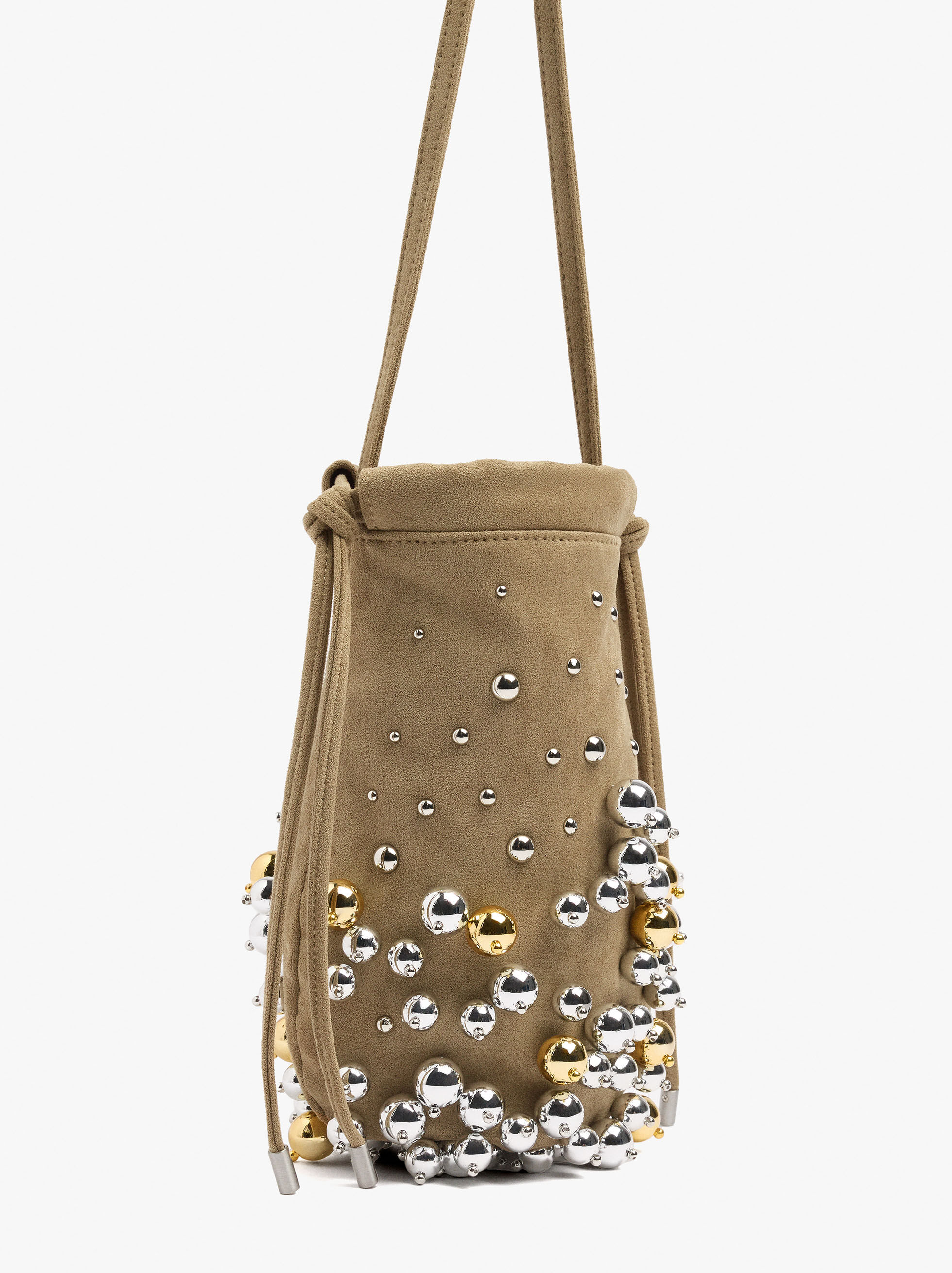 Bolso de fiesta con esferas