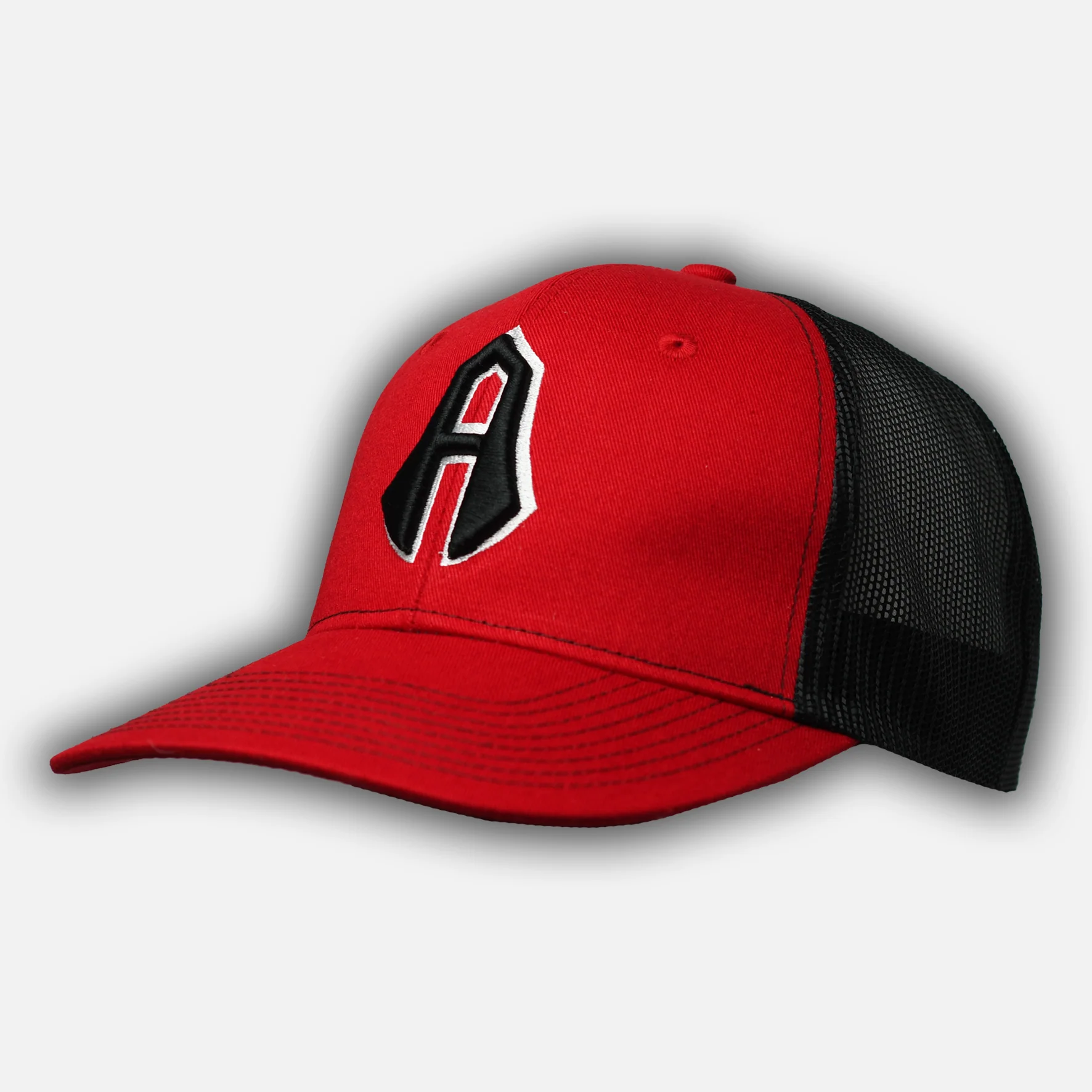 GORRA ROJINEGRA EMBLEMA ATLAS FC