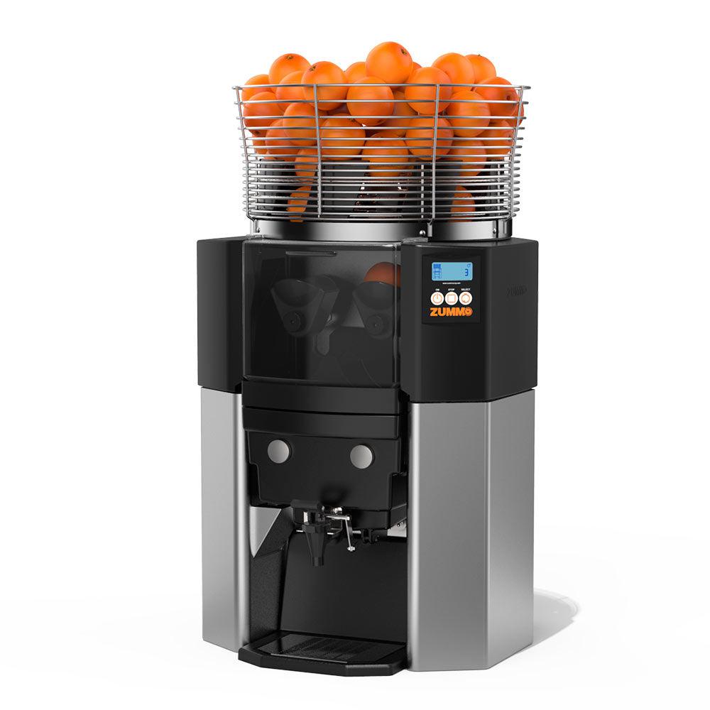 Zummo Z14 Nature Inox Commercial Citrus Juicer — 20 lbs/35 lbs Basket