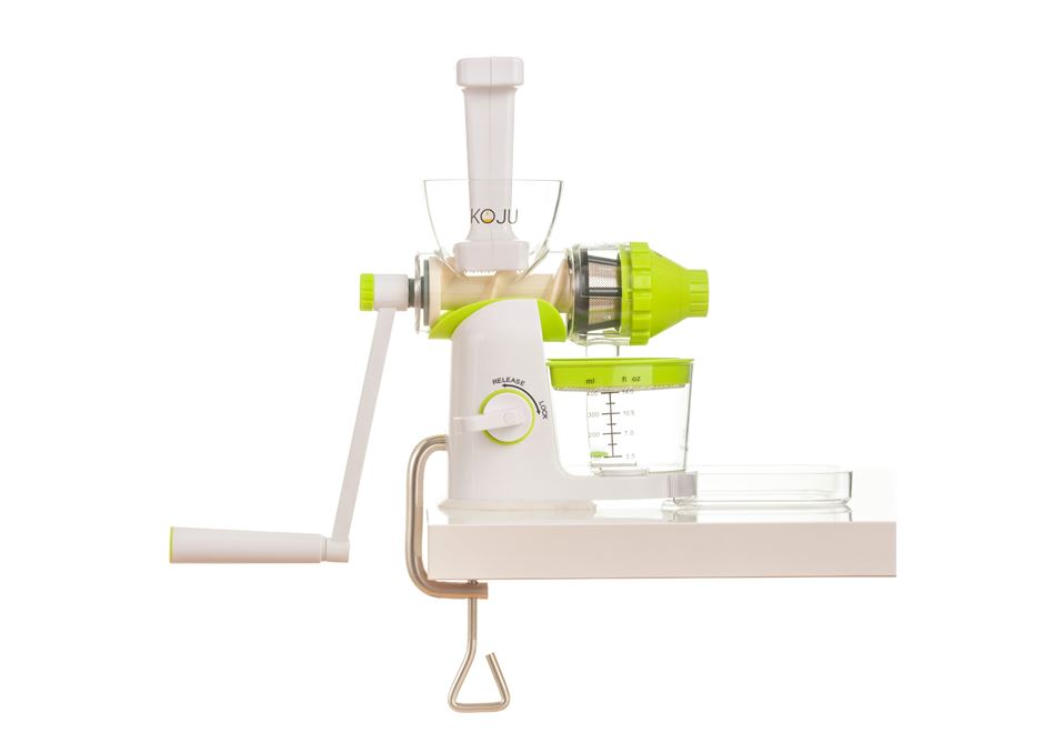 Lexen Koju Manual Wheatgrass Juicer — Table-Clamp Design
