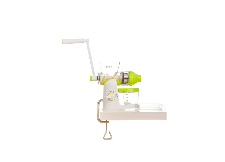 Lexen Koju Manual Wheatgrass Juicer — Table-Clamp Design