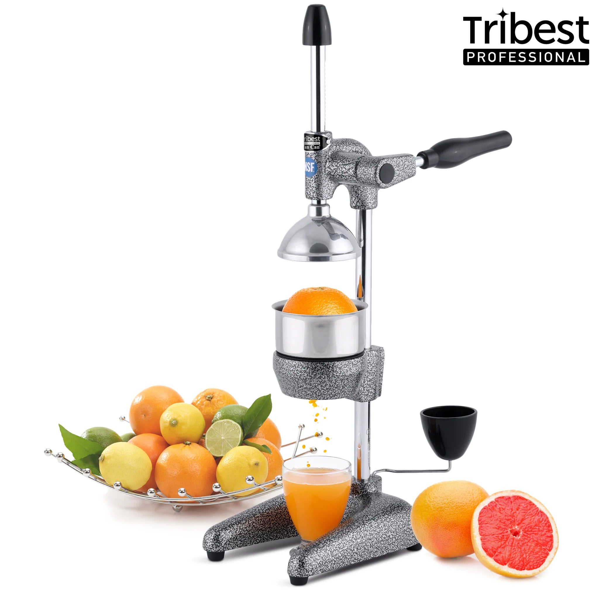 Tribest Professional® Cancan® Citrus Juicer — Manual Operation | Made in Turkey