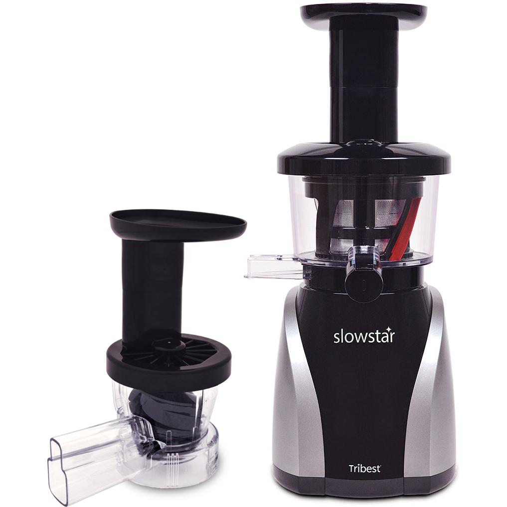 Tribest SW-2000-B Slow Juicer & Mincer — 10-Year Warranty | Homogenizer Attachment
