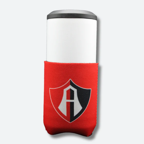 FUNDA TERMICA PARA VASOS O LATAS EN COLOR ROJO AFC