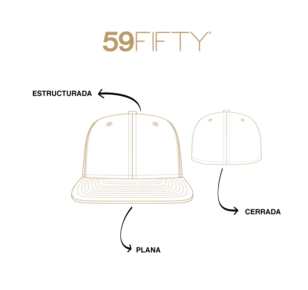 GORRA ATLAS FC 5950 LMX WRDMRK VSR