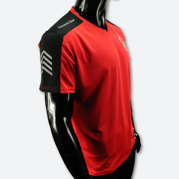 PLAYERA SPORT RED AND BLACK ATLAS FC