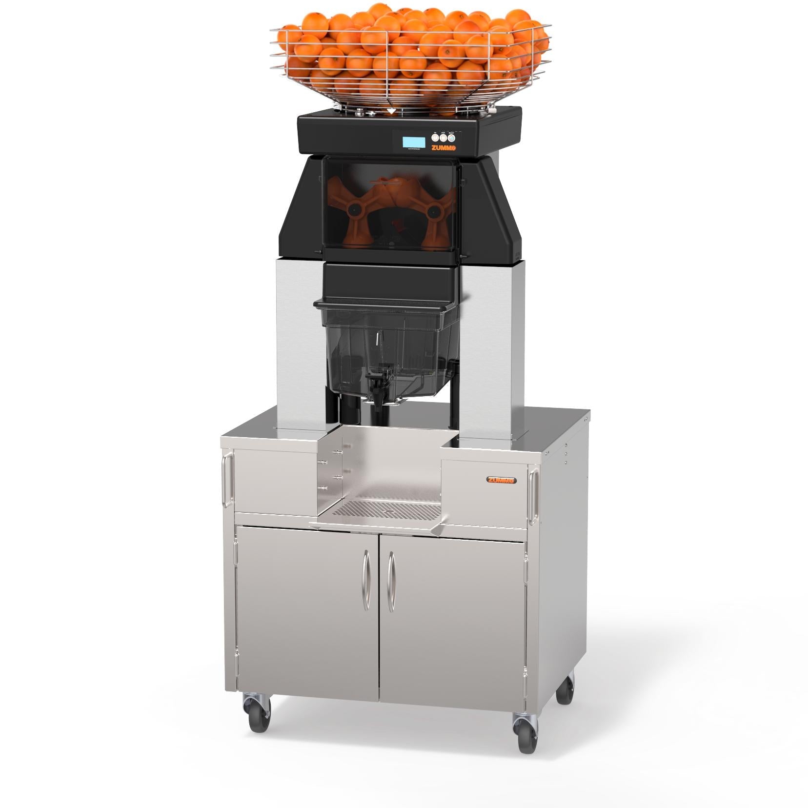 Zummo Z40 Nature Automatic Citrus Juicer — Commercial Grade, 40 Oranges/Min, 3-Year Warranty