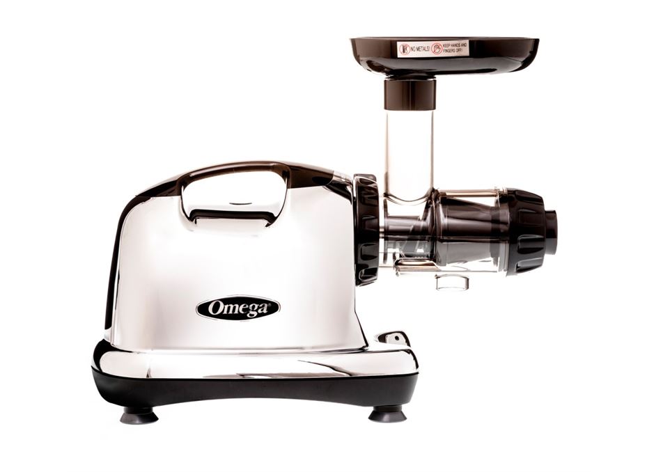 Omega 8006 Juicer & Nutrition Centre — GE Ultem™ Construction