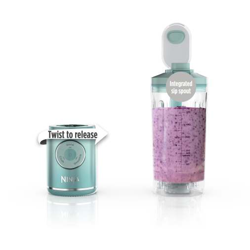 Ninja Blast Max Cordless Portable Blender — Sea Glass
