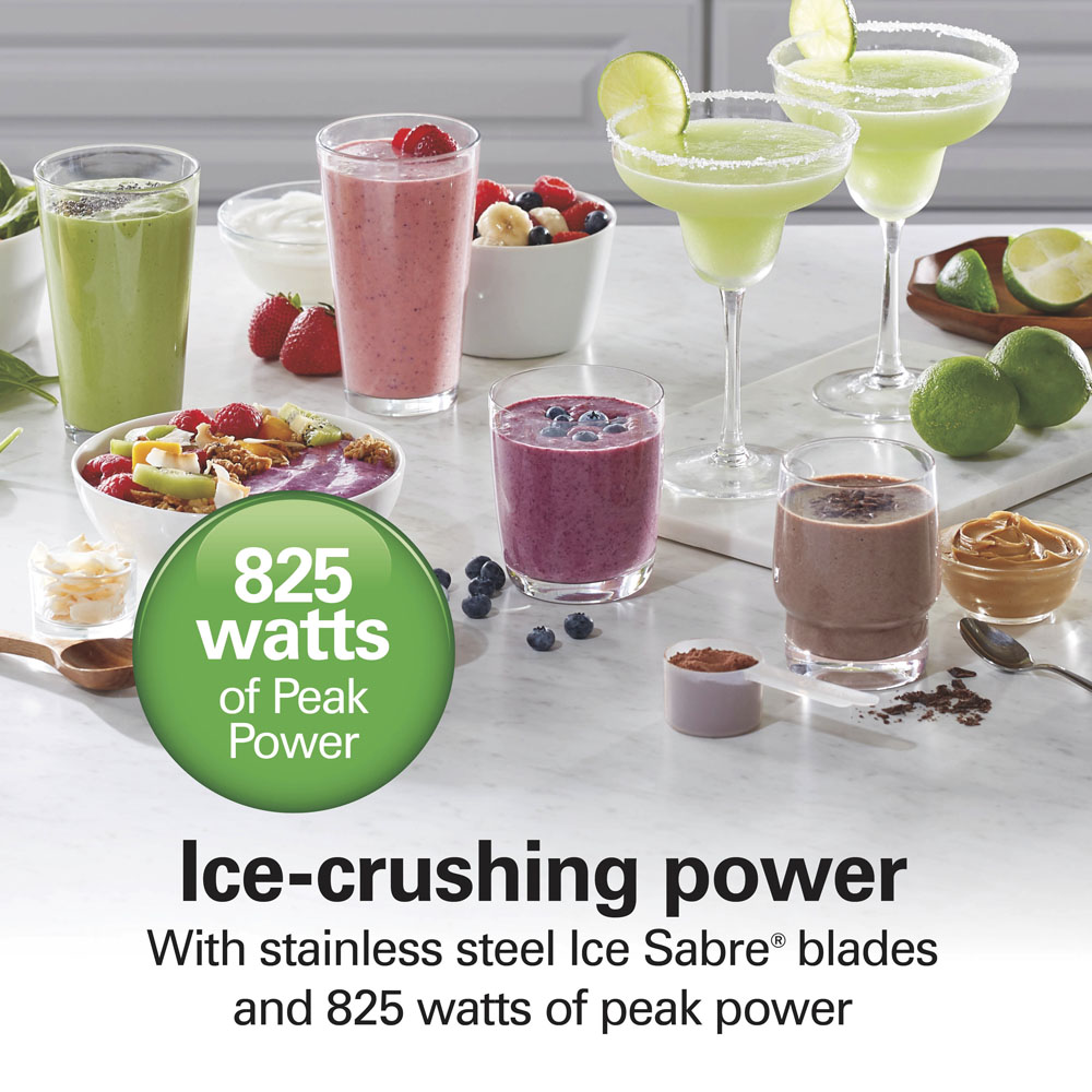 Hamilton Beach 825W Wave Action Blender — Red, Full-Size