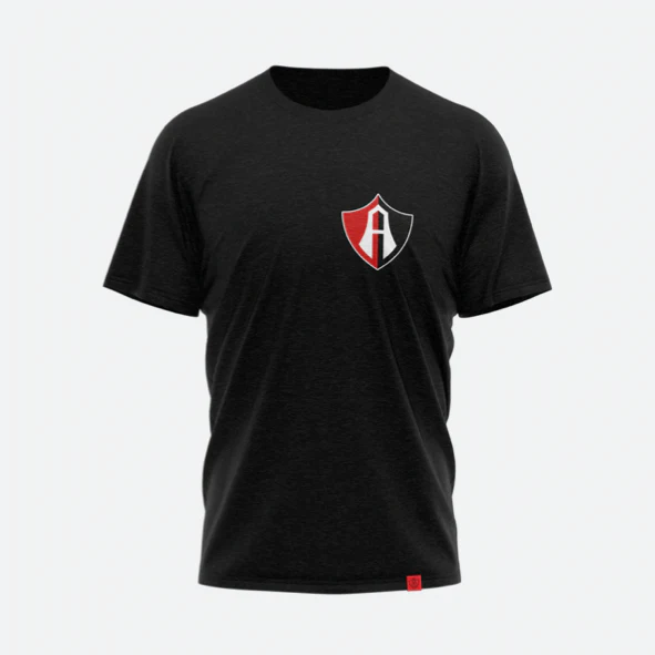 PLAYERA INSTITUCIONAL AFC NEGRA LOGO EN PECHO